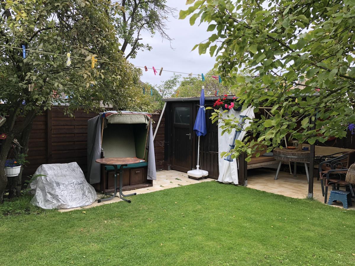Ferienwohnung Mit Garten Wieck Exterior photo